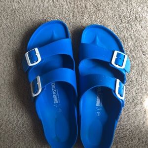 Blue Birkenstock’s